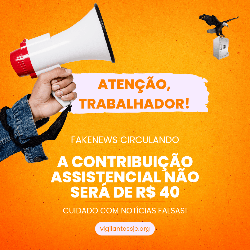 A contribuição assistencial não será de R$&nbsp;42