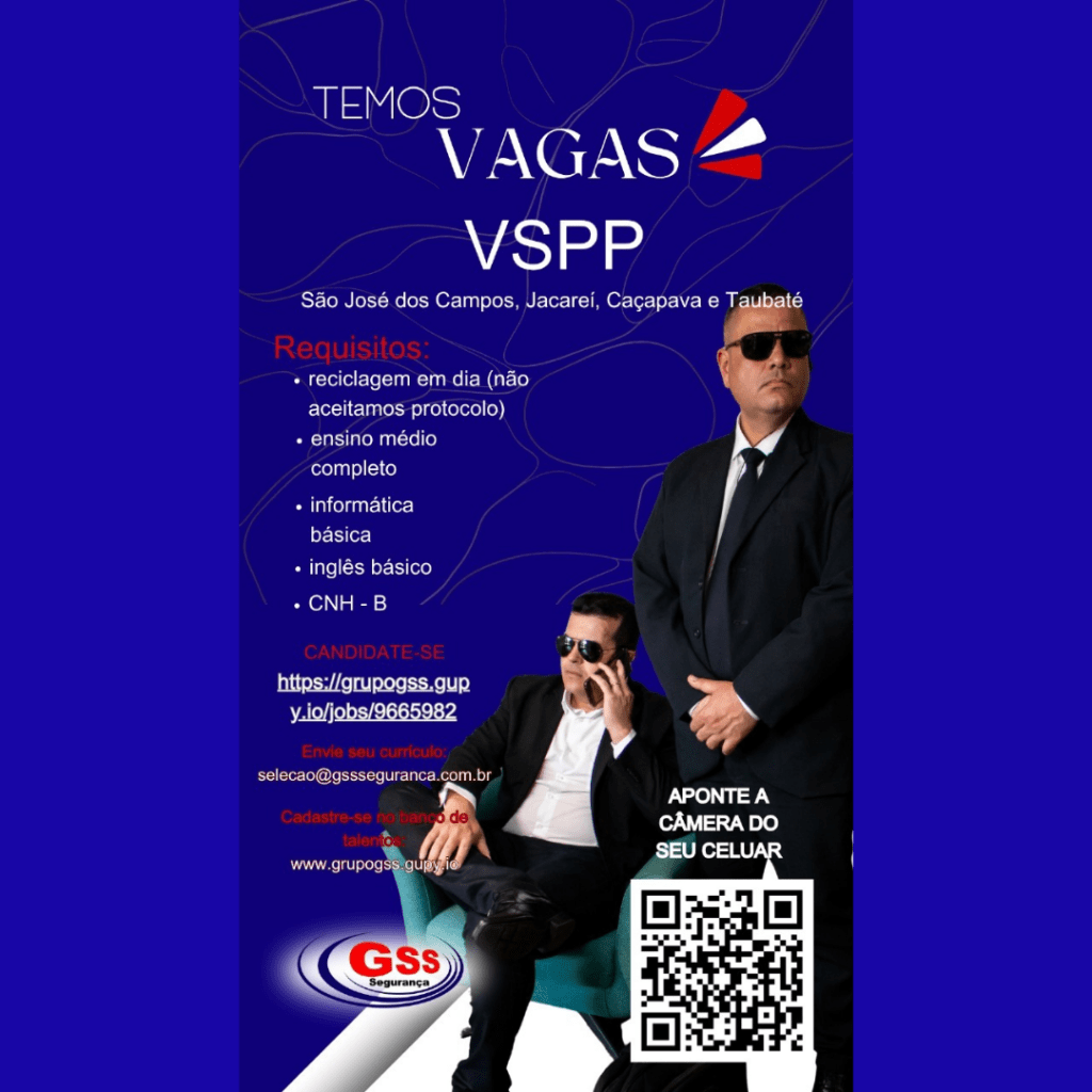 🚨 OPORTUNIDADE DE EMPREGO PARA VIGILANTES&nbsp;🚨