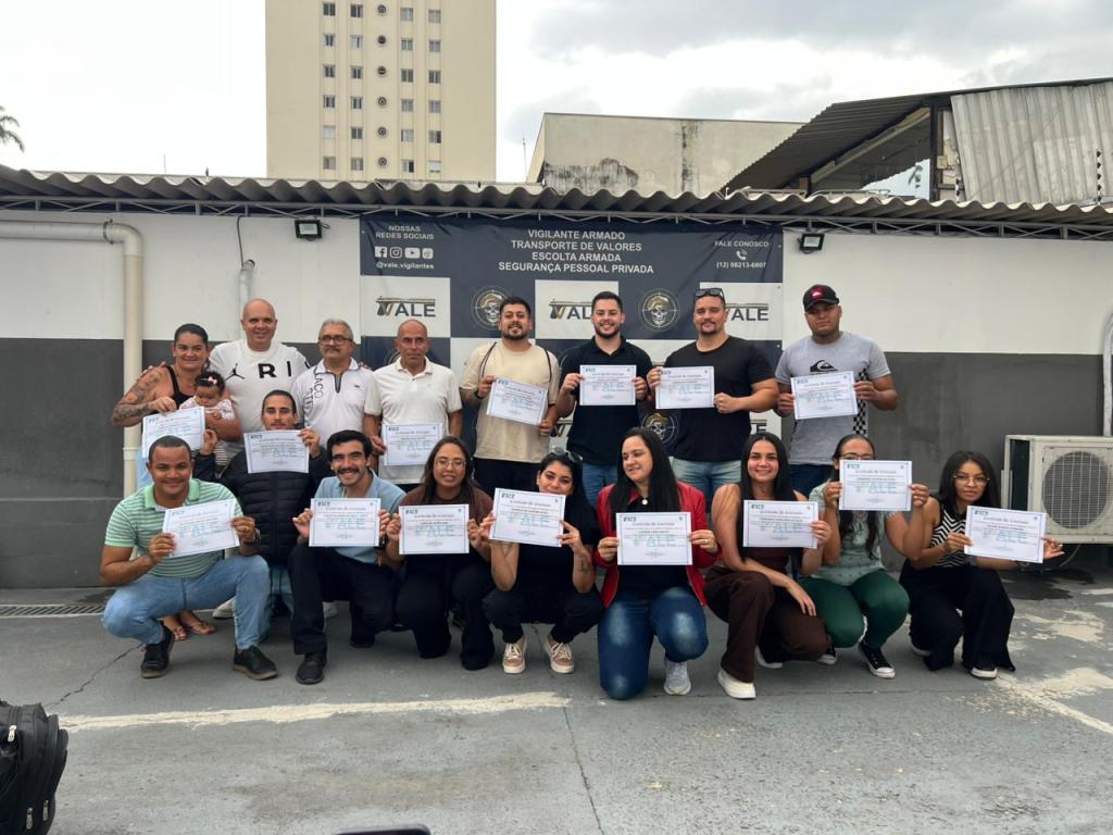 Sindicato prestigia formação de 22 novos&nbsp;Vigilantes
